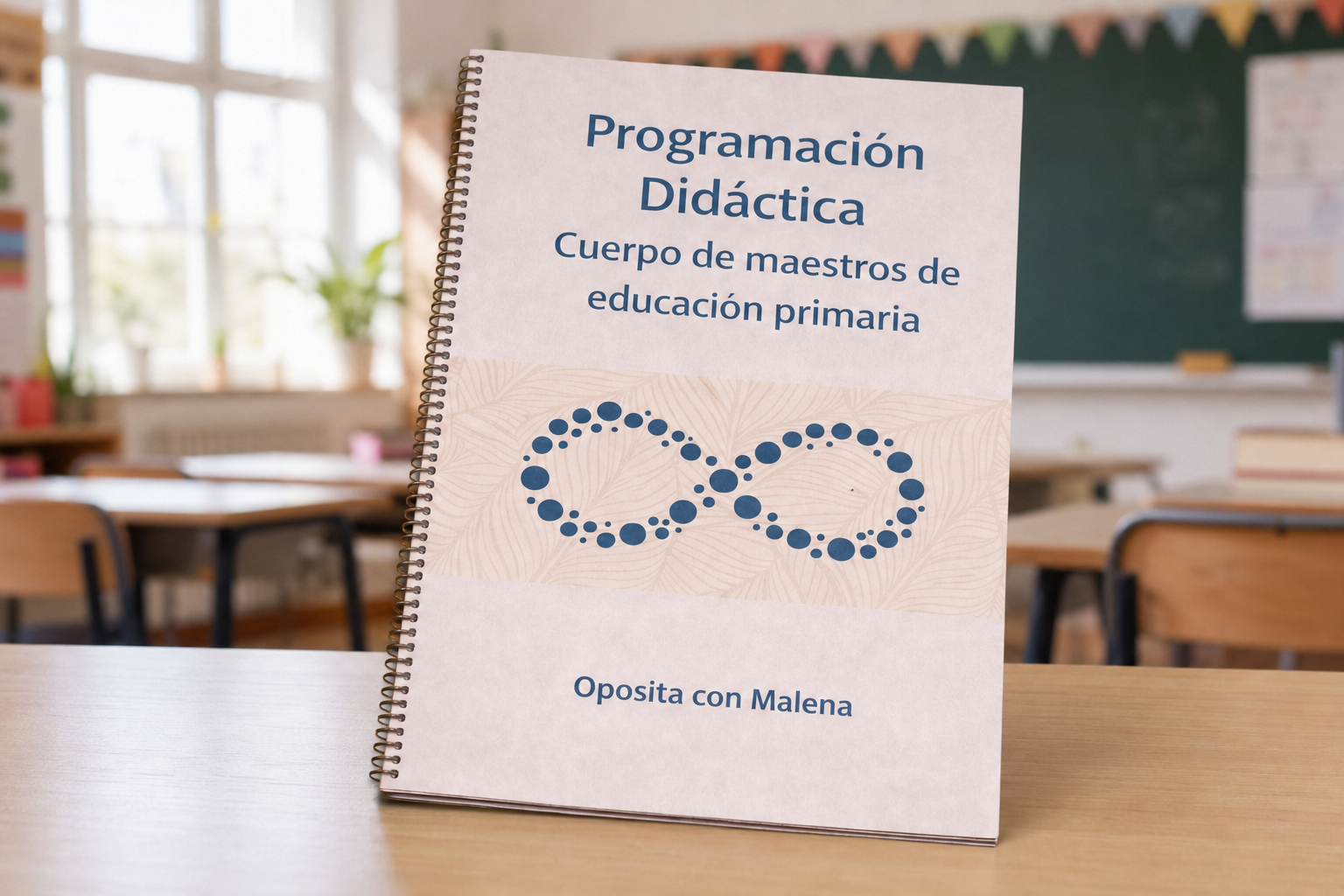 Cuaderno de programación didáctica para el cuerpo de maestros de Educación Primaria de Oposita con Malena